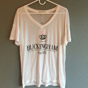 Wildfox Born at the buckingham palace Tee